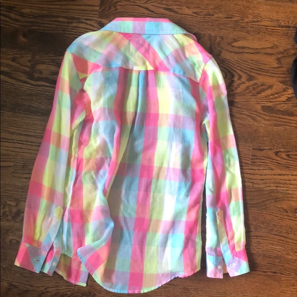 Gorgeous Rails plaid button down small - Picture 4 of 4